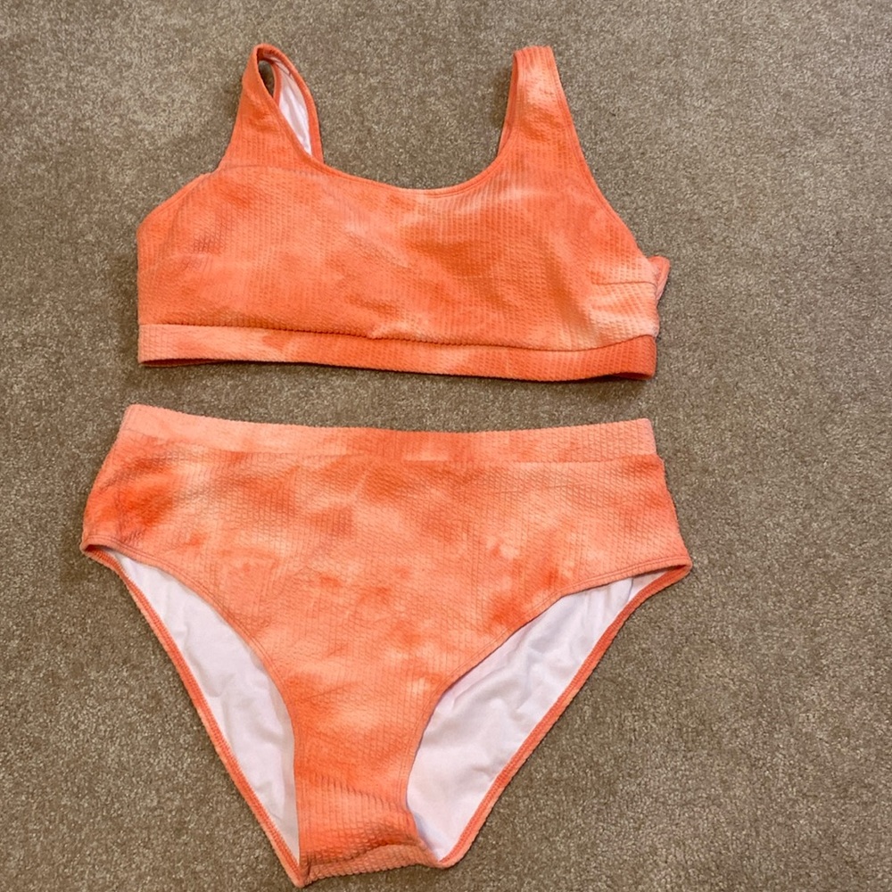 Peach wash bikini